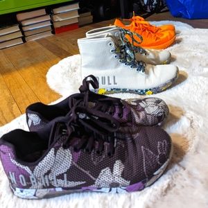Nobull women's shoes size 7 set of three trainers and runners